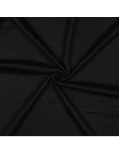 Tecido de malha tricot misto - Preto