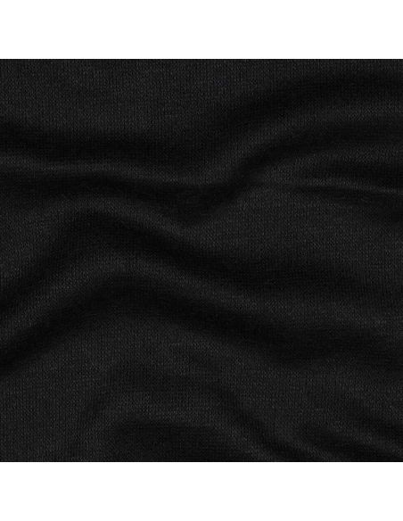 Tecido de malha tricot misto - Preto