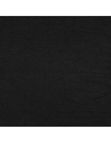 Tecido de malha tricot misto - Preto