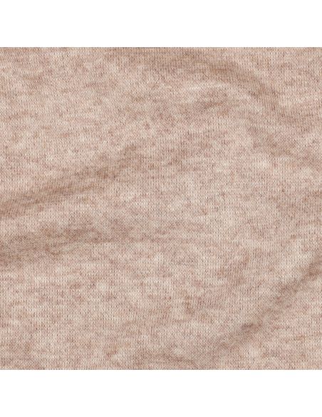 Tecido de malha tricot misturado - Canela