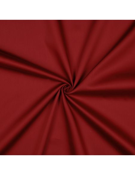 Tecido de cetim de algodão - Vermelho escuro