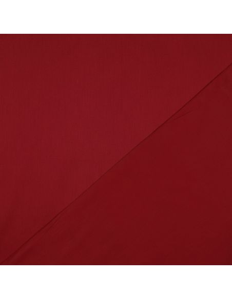 Tecido de cetim de algodão - Vermelho escuro