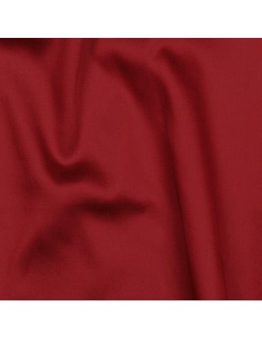 Tecido de cetim de algodão - Vermelho escuro