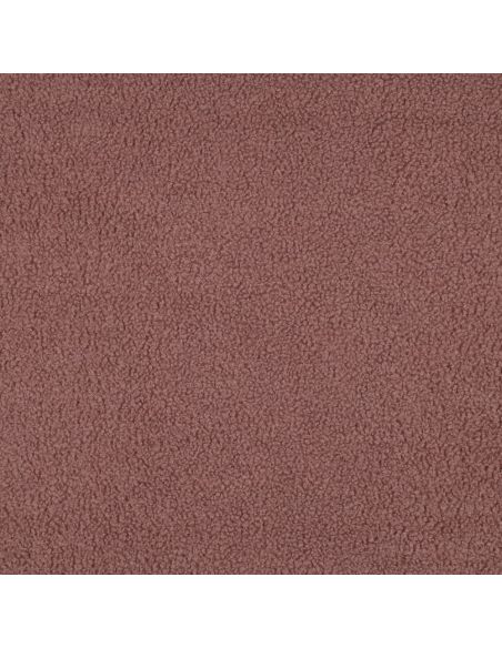 Tecido polar Teddy dupla face - Blush