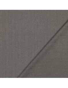 Tecido chevron stretch largo - Taupe