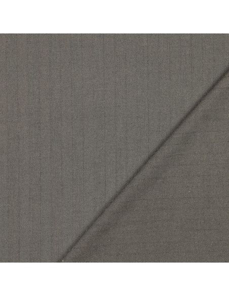 Tecido chevron stretch largo - Taupe