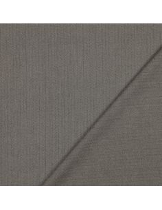Tecido stretch espinha de peixe fino - Taupe