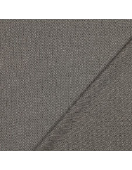 Tecido stretch espinha de peixe fino - Taupe