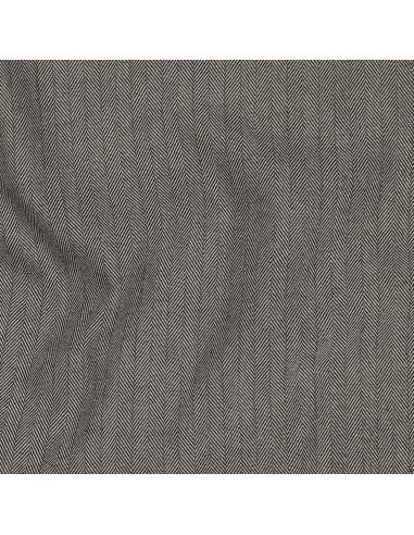 Tecido stretch espinha de peixe fino - Taupe