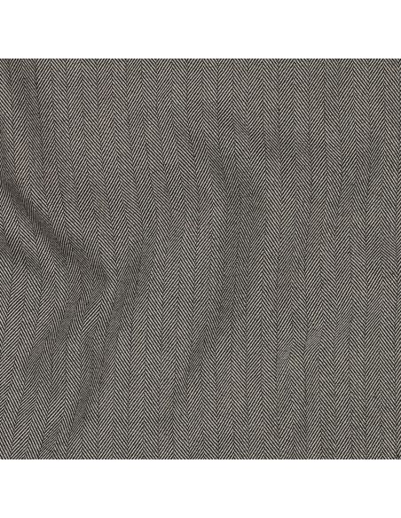 Tecido stretch espinha de peixe fino - Taupe