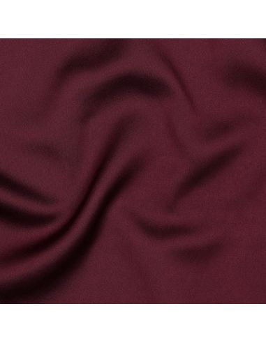 Tecido micro cetim toque de seda - Bordeaux