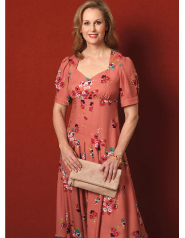 Molde de vestido - Butterick 6586