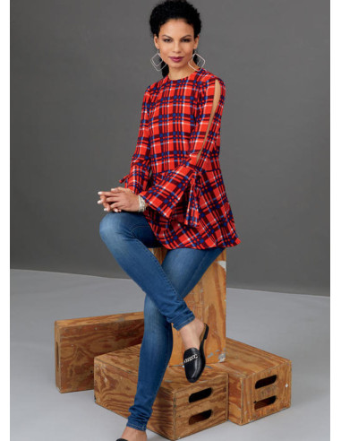 Molde de blusa - Butterick 6592