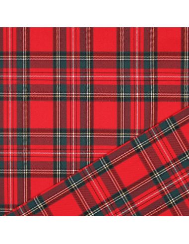 Tecidos tartan escoceses - Vermelho