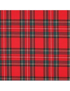 Tecidos tartan escoceses - Vermelho 2