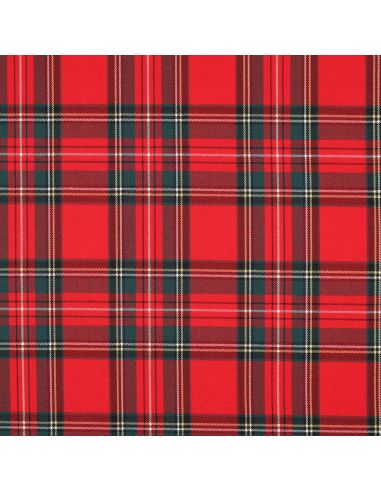 Tecidos tartan escoceses - Vermelho