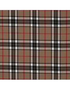 Tecidos tartan escoceses - Camel 2
