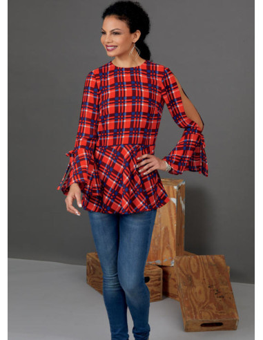 Molde de blusa - Butterick 6592