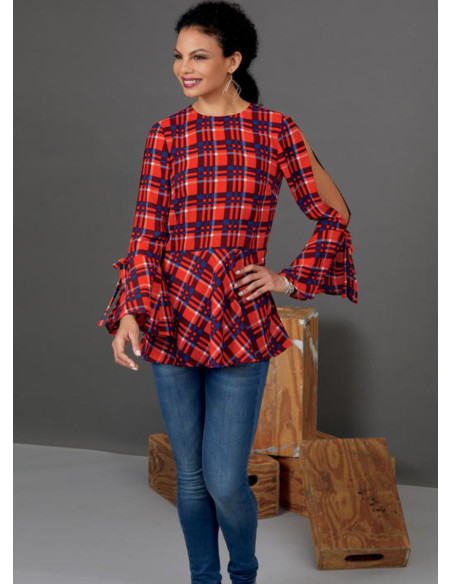 Molde de blusa - Butterick 6592
