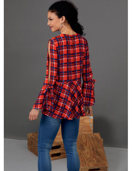 Molde de blusa - Butterick 6592