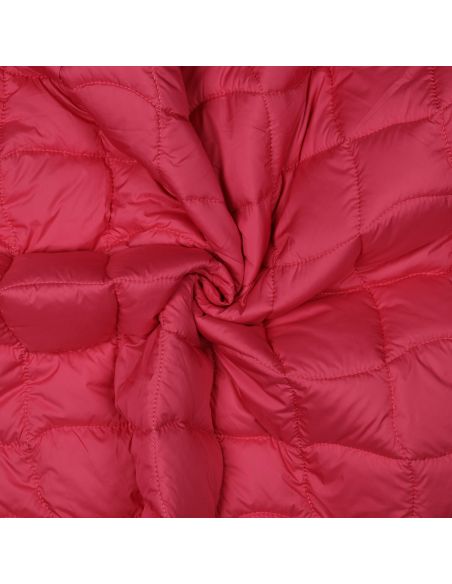 Tecido acolchoado dupla face pop - Rosa e amarelo