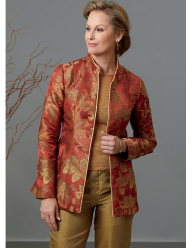 Molde de casaco - Butterick 6602