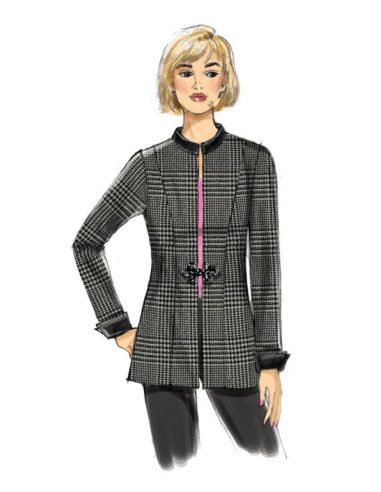 Molde de casaco - Butterick 6602