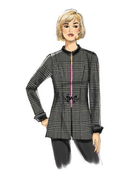 Molde de casaco - Butterick 6602