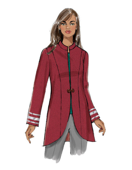 Molde de casaco - Butterick 6602