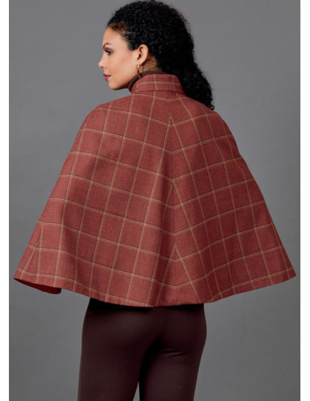 Molde de capa - Butterick 6603