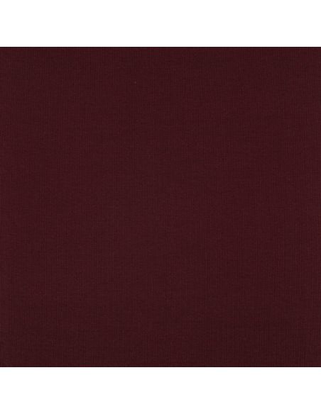 Tecido jersey canelado - Bordeaux