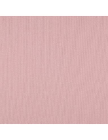 Tecido jersey canelado - Blush