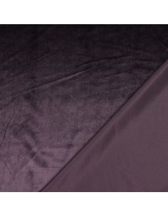 Tecido de veludo de luxo para estofados - Berinjela 2
