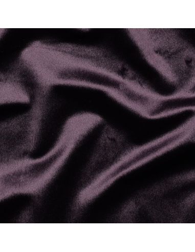 Tecido de veludo de luxo para estofados - Berinjela