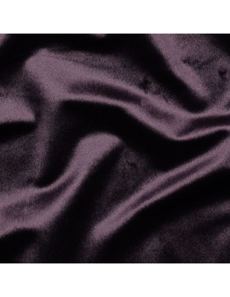 Tecido de veludo de luxo para estofados - Berinjela