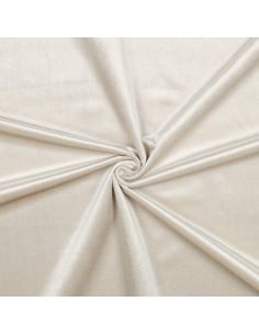 Tecido veludo de luxo para estofados - Cru