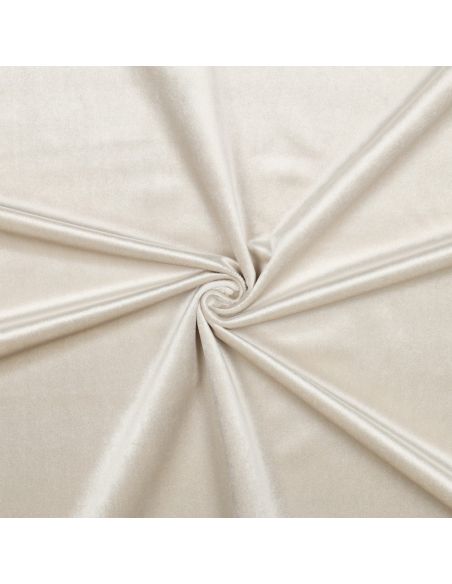 Tecido veludo de luxo para estofados - Cru
