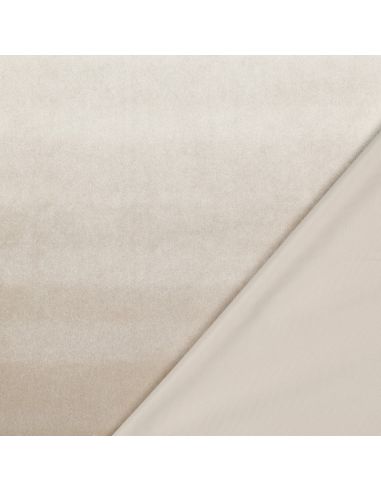 Tecido veludo de luxo para estofados - Champanhe