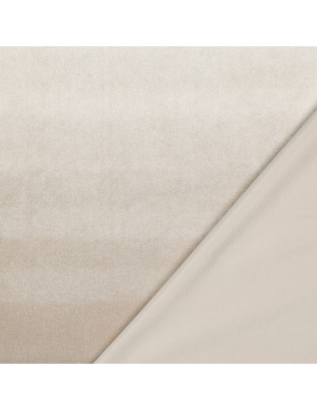 Tecido veludo de luxo para estofados - Champanhe