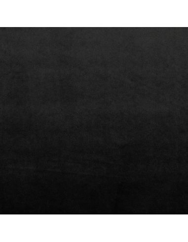 Tecido veludo de luxo para estofados - Preto