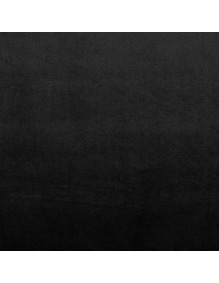 Tecido veludo de luxo para estofados - Preto
