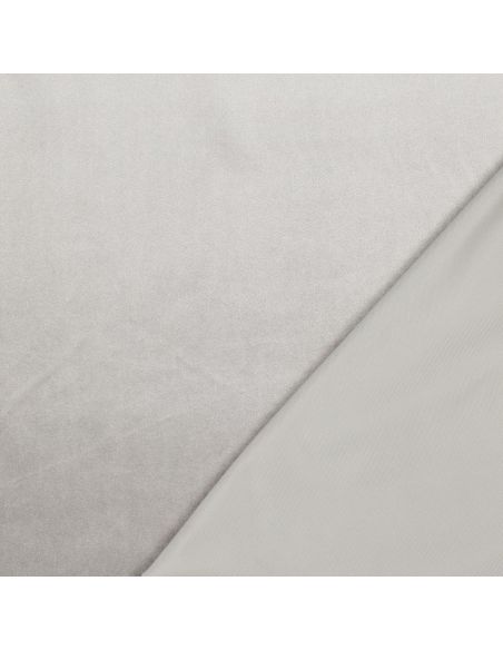 Tecido veludo de luxo para estofados - Cinza