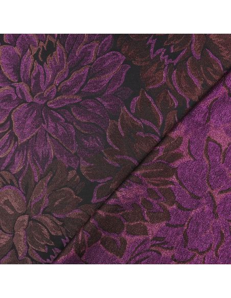 Tecido jacquard - Peônia