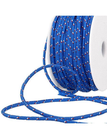 Cordão multicolorido esportivo - Azul, vermelho e branco