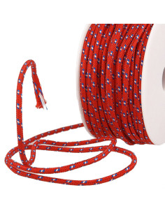 Cordão multicolorido esportivo - Vermelho, azul e branco