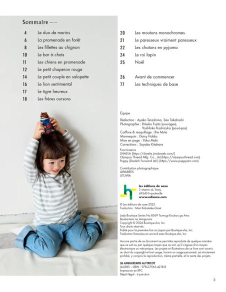 Livro 26 amigurumis de tricô