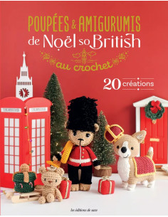 Livro bonecas & amigurumis de Natal so British