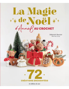 Livro A Magia do Natal de AnnaB em crochê