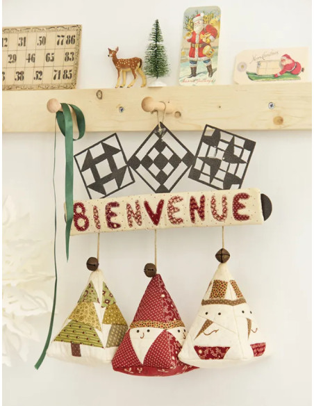 Livro um Natal em patchwork