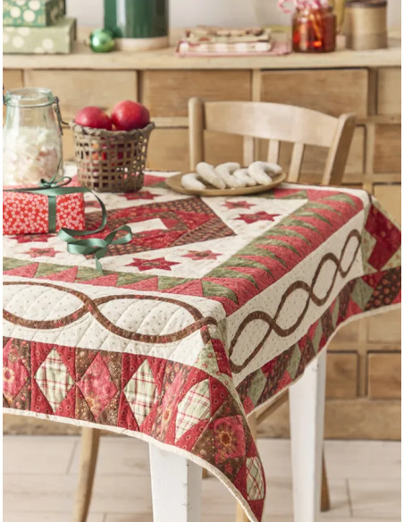 Livro um Natal em patchwork